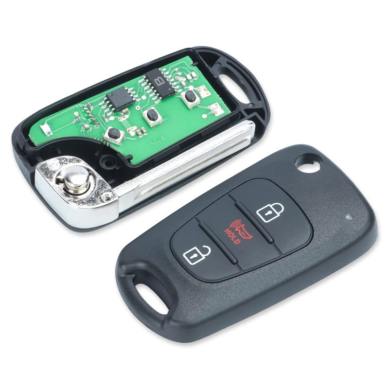 Beefunny Replacement Remote Car Key Fob 315MHz ID46 Chip for Kia Sportage 2010-2013 NYOSEKSAM11ATx (1) - Image 4