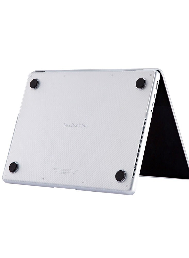 Crystal line Designer Hard Case compatible with Macbook pro 16.2" Inch A2485 / A2780/A2991/A3403/A3186  - clear - Image 3