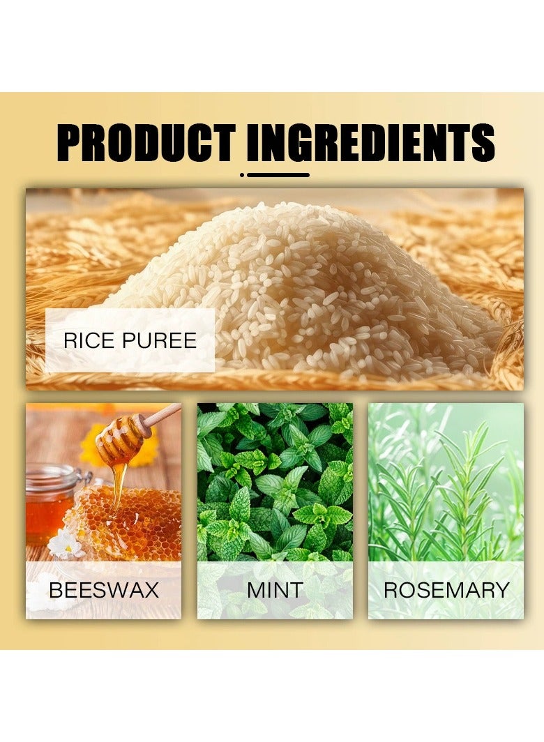 Rozino Rice body lotion spring and summer skin care full body moisturizing hydrating fragrance refreshing non-greasy moisturizer - Image 4