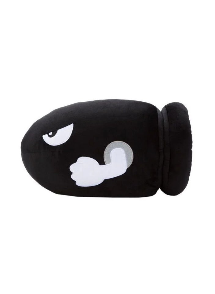 TOMY Super Mario Bros The Movie - Mocchi-Mocchi Mario Kart - Bullet Bill Game Style Plush (Large) - Image 4