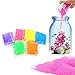 JULAN 6 Pack Magic Sand Educational Innovations Magic Sand Space Sand Hydrophobic Sand Play Sand Colored Sand Toys for Kids Adults6 Colors - Image 3