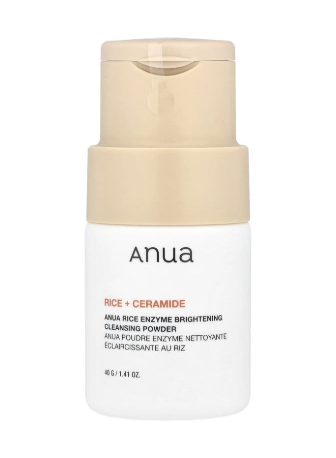 Anua Rice Enzyme Brightening Cleansing Powder, 40G 1.41 Ounce (Pack of 1)ml - Image 2