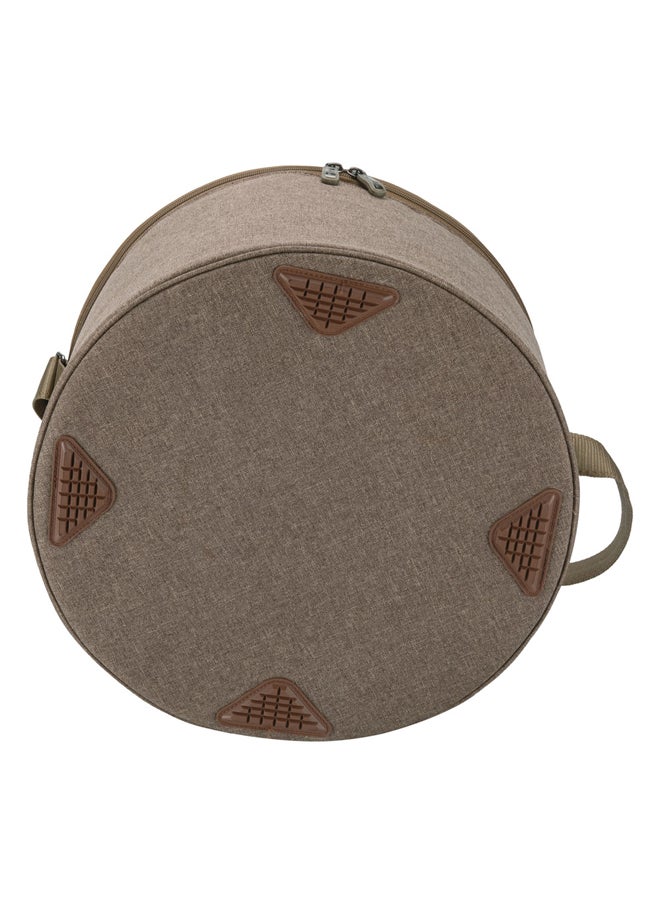 AL SANIDI Heat and cold insulated keeping bag for food and drinks, Food bag for Trips, Oud, Size 31*31*19Cm  - Image 4