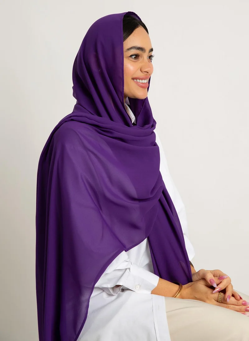 Kaafmeem Vibrant Violet Laser Tarha