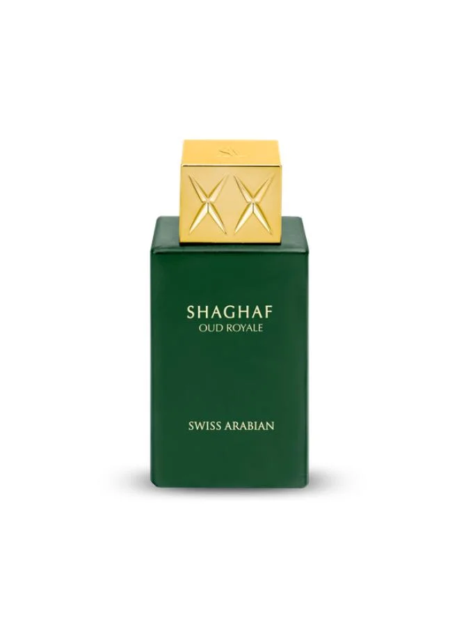 عطور سويس اربيان Swiss Arabian Shaghaf Oud Royale Unisex Eau De Parfum 75Ml