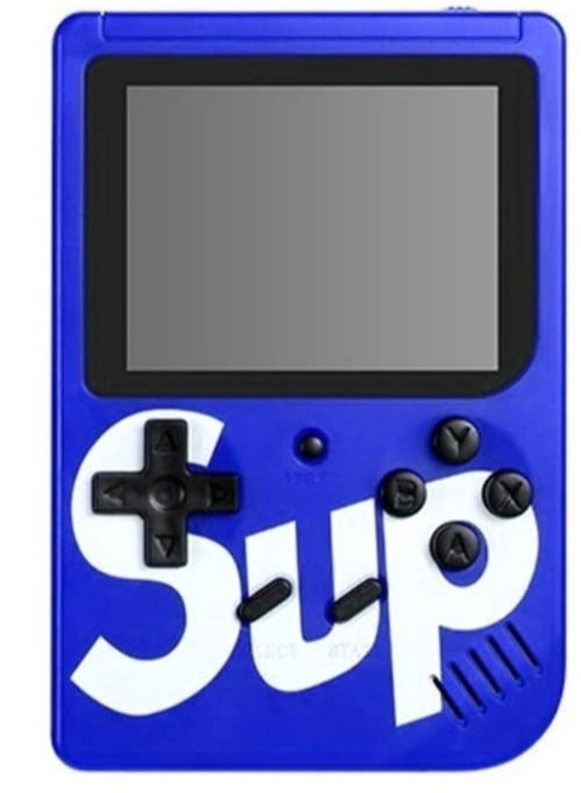 Game Box Mini Console with 400 Retro Games in 1 – Classic Video Game Collection, Easy TV Connectivity via HDMI, Portable Plug-and-Play Design, Compatible with Modern TVs, Perfect for Kids & Adults, Blue Color for Fun Gaming Experience