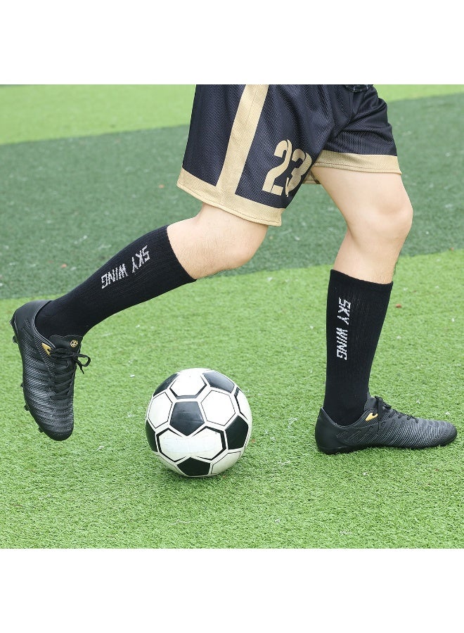 SKY WING Soccer Socks for Men & Women  Knee High Football & Softball Sports Wicking Non-Slip Athletic Long Socks 1/2/3/4 Pairs - Image 5