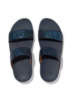 FitFlop 049-619 صندل نسائي من Fitflop Lulu Glitter ET3-399 Navy  - Image 1