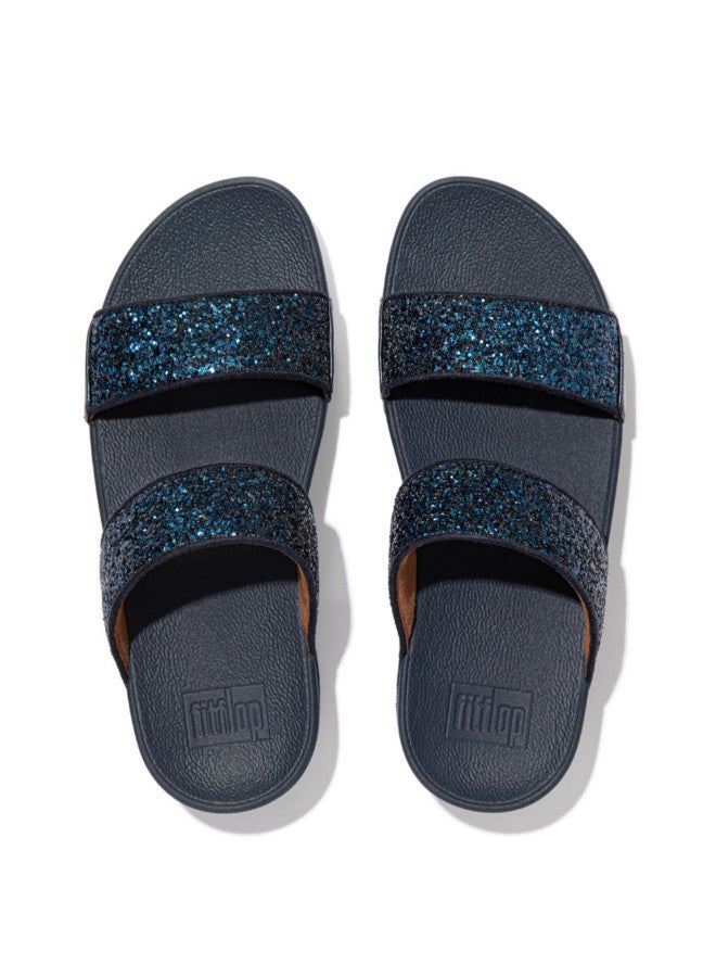 FitFlop 049-619 صندل نسائي من Fitflop Lulu Glitter ET3-399 Navy - Image 1
