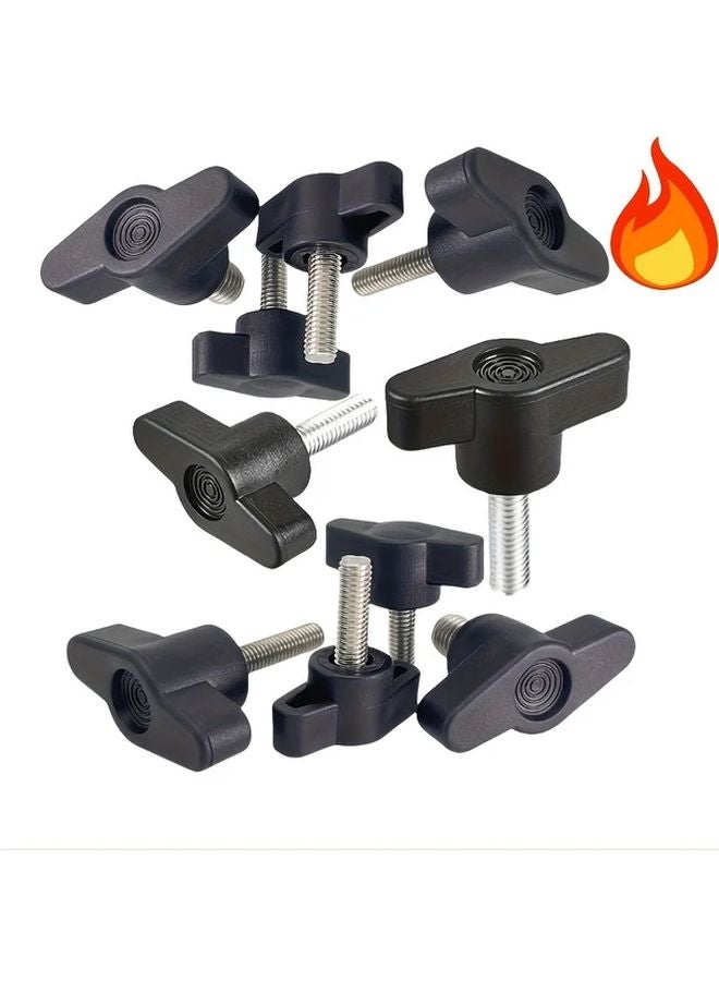 مجموعة براغي صامولة قبضة M6x30mm من الكربون الصلب الثقوب المطلية بالزنك مقاومة للتآكل - Image 5