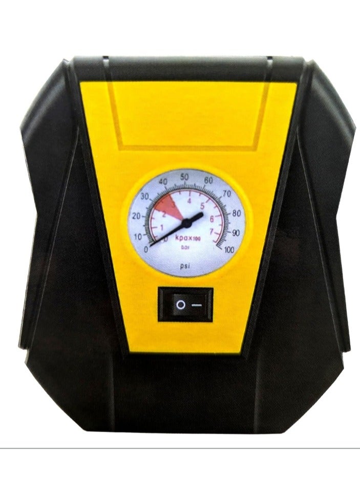 دينكس ضاغط هواء مع شاحن سيارة - 3 أوضاع نفخ، أنبوب هواء متين، محمول وسريع لنفخ الإطارات للسيارات والدراجات والكرات والمزيد - Image 2