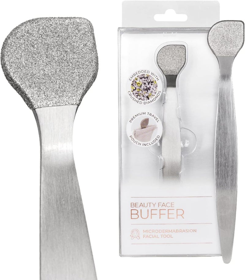 Lindo Beauty Face Buffer - Diamond Infused Exfoliation Tool - Image 1