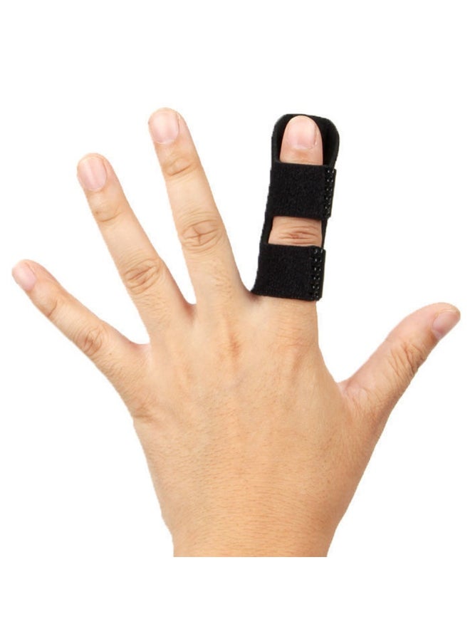 5-Piece Finger Splint Set， Adjustable Trigger Bracket Knuckle Fixation Broken Finger Protector