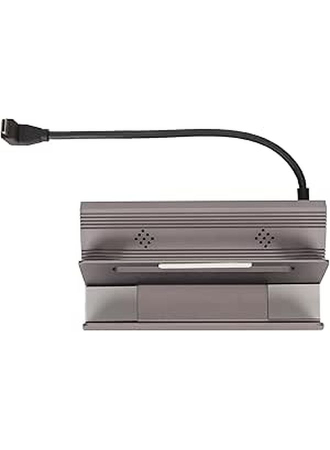 USB C Dock 6 in 1 for Game Console with 3 USB 3 0 Ports Fast Charging Plug and Play - Image 1