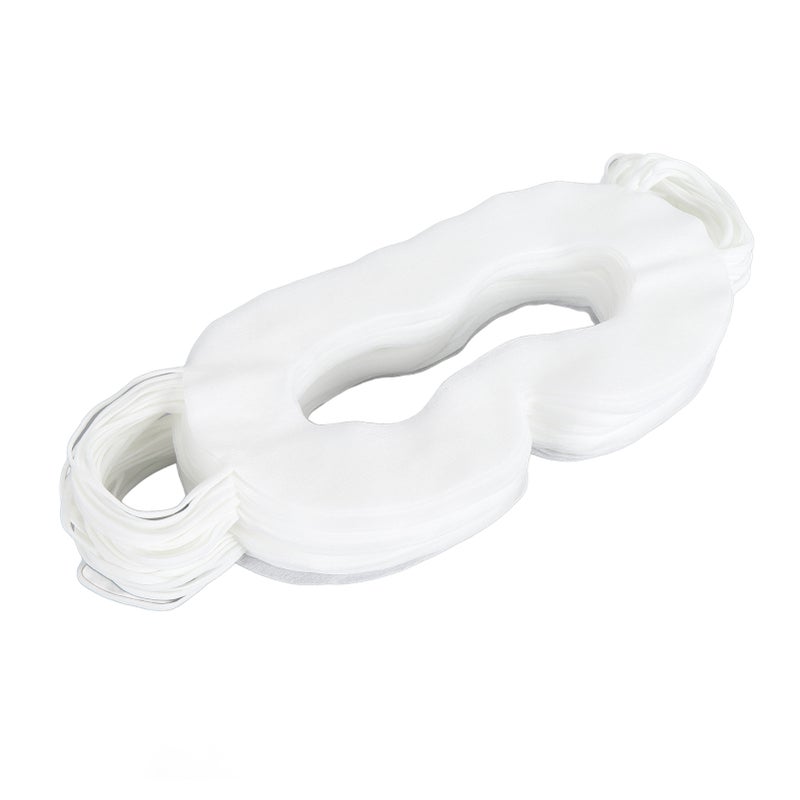50pcs VR Sweat Cover Breathable Disposable Hygiene Sweat VR Guard with Lanyard White - Image 4