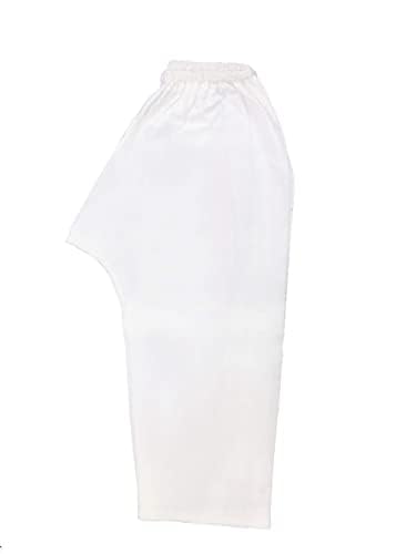 Tangy Kids Wear Kurta Pyjama Set I Ethnic Cotton Kurta Pyjama I Festive Kurta Kids (White, 2-3 Years), Solid - Image 4