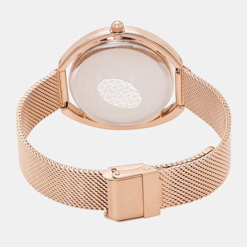 Daniel Klein Stainless Steel Analog Pink Rose Gold Dial Women's Watch-Dk12085-3 - Image 4