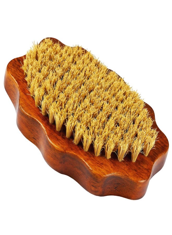 Kosher 100% Vegan Plant Based Bristle 360 Wave Brush, Hand Crafted with Ash Hardwood Detangler Hair Brush for Men and Women All Hair Textures Creates Layer Hair Waves - Image 1