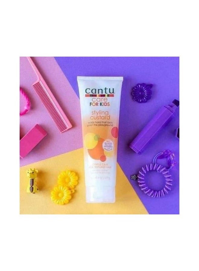 Cantu Care Kids Styling Cream - Perfect Hold & Moisture for Curly Hair, 227 ml - Image 2