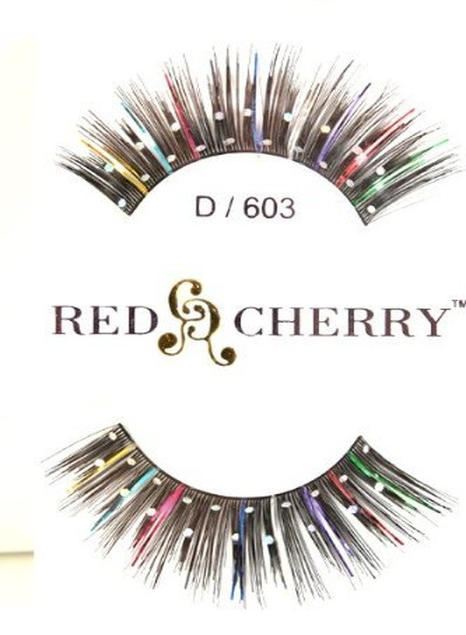 Glitter Eyelashes (with Color Tinsel - D603)