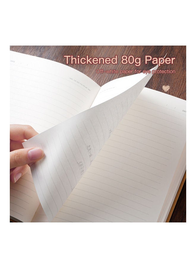 نيبمينينت دفتر ملاحظات كلاسيكي مقاس A5 أحمر - Image 2