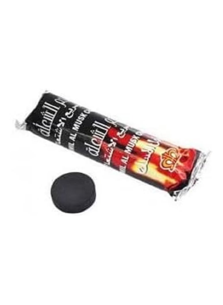 فحم سريع الاحتراق للبخور والشواء والشيشة (50 قطعة) - Image 3