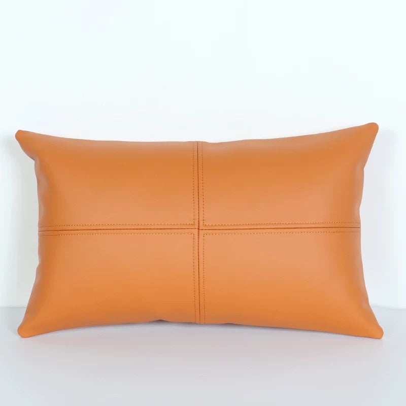 Rectangle lumbar pillow, living room sofa pillow, light luxury cushion, car lumbar cushion, car backrest cushion, waist protection - Image 1