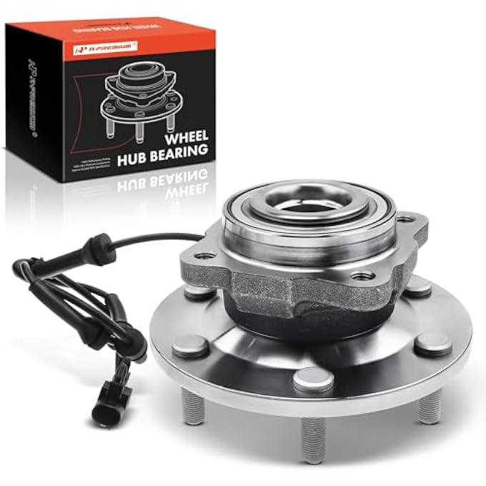 rayihni Rear Wheel Bearing And Hub Assembly With Abs  6Lug Compatible With Nissan Armada 2012 2013 2014 2015 - Image 1