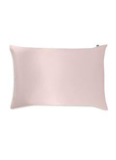 BRIGHTLY LABS Silver-Infused Mulberry Silk Pillowcase - Antibacterial, Hypoallergenic, Skin & Hair Care - Grade 6A Silk with Silver Ion Treatment. Queen size, Envelope closure.  - Image 1