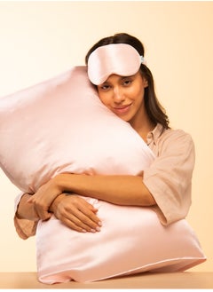 BRIGHTLY LABS Silver-Infused Mulberry Silk Pillowcase - Antibacterial, Hypoallergenic, Skin & Hair Care - Grade 6A Silk with Silver Ion Treatment. Queen size, Envelope closure.  - Image 3
