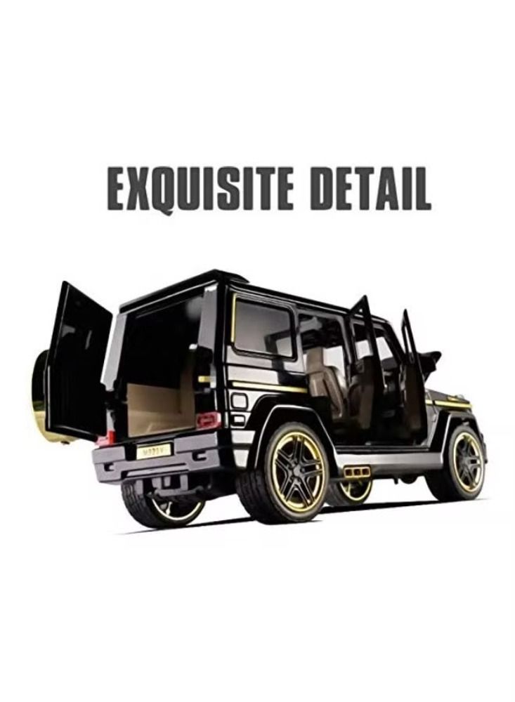 Dream Zone Die Cast Brabus Benz Pull Back Car Toy Multicolour 5x12x6inch - Image 2