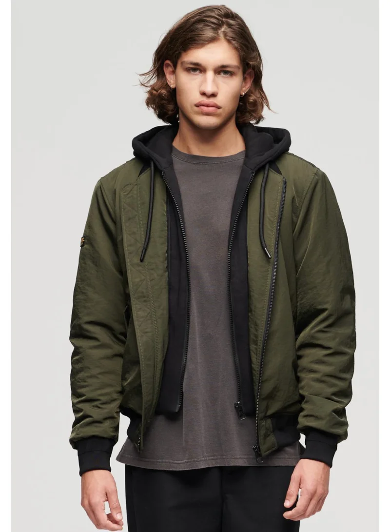 Superdry MILITARY HOODED MA1 JACKET