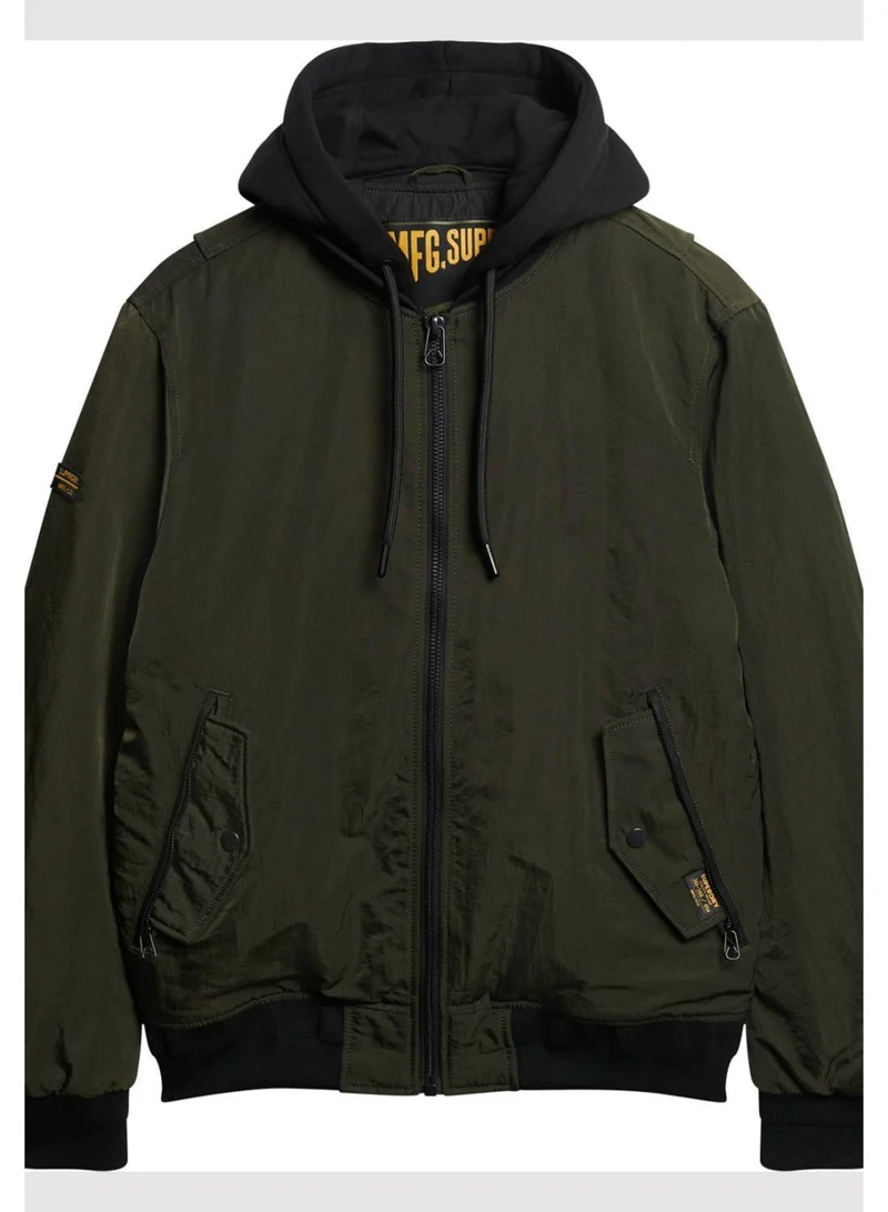 Superdry MILITARY HOODED MA1 JACKET