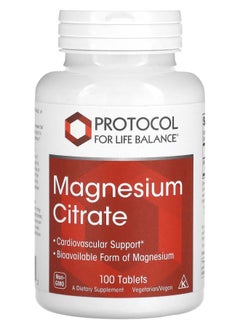 Protocol For Life Balance Magnesium Citrate 100 Tablets 