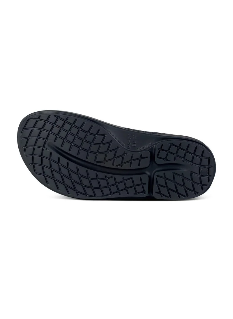 أوفوس صنادل سلايد رياضية UNISEX OOAHH FLEX أسود مموه مائي