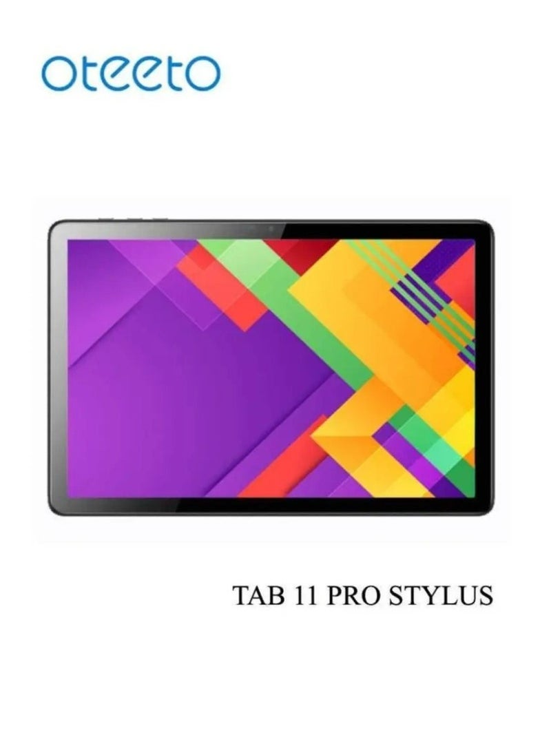 TAB 11 Pro Android Tablet PC – 10.1" Full HD Display, 8GB RAM + 512GB ROM, 5G Dual SIM & WiFi Connectivity, Stylus Pen + Wireless Keyboard Included, Octa-Core Processor, 6000mAh Battery, Android OS, Dual Cameras – Slim Grey Design for Work, Study & Entertainment