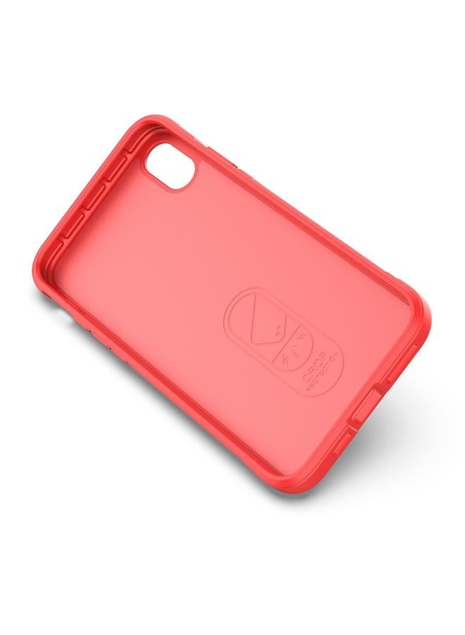 اس-توب جراب لهاتف iPhone XS Max مصنوع من مادة TPU السحرية + جراب من الفلانيل - Image 5