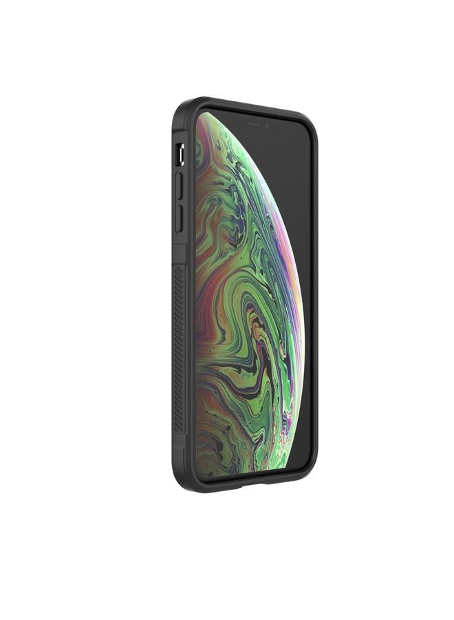 اس-توب جراب لهاتف iPhone XS Max مصنوع من مادة TPU السحرية + جراب من الفلانيل - Image 3