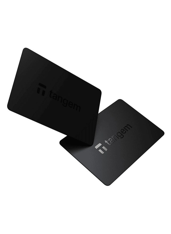 تانجم محفظة العملات الرقمية تانجيم ٢.٠ (Tangem Wallet 2.0 - طقم بطاقتين) + باقة اشتراك CryptoKIT | موزع معتمد في جی سی سی، أمان EAL6+، إعداد عبر NFC، نسخ احتياطي بدون كلمات استرداد، مقاومة للماء IP69K، تدعم iOS/Android - Image 4