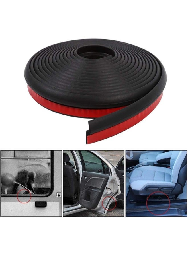 klarako Z shape 4M Universal Car Truck Motor Door Window Rubber Seal Hollow Weather Strip - Image 3