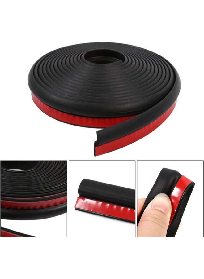 klarako Z shape 4M Universal Car Truck Motor Door Window Rubber Seal Hollow Weather Strip - Image 2