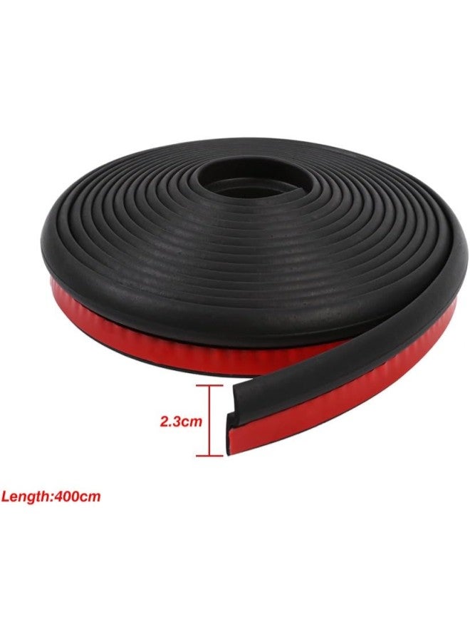 klarako Z shape 4M Universal Car Truck Motor Door Window Rubber Seal Hollow Weather Strip - Image 5