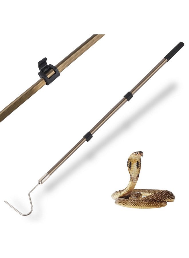 Smarkey Smarkey Snake Catcher Grabber Hook Handling Tool for Rattlesnake Copperhead Python Catching Control Moving Capture Remove Trapping Feeding  - Image 1