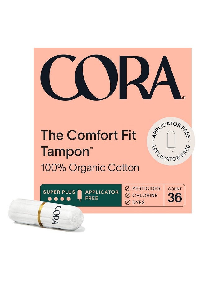 100% Organic Cotton Nonapplicator Tampons | Ultraabsorbent, Unscented, Natural, Nontoxic, Applicator Free | Ecoconscious S/S+ (36 S+ Tampons) - pzsku/ZE726151CE34A5FD5754DZ/45/_/1721558875/73584988-93e5-41f8-a91a-18a43d4ffca3