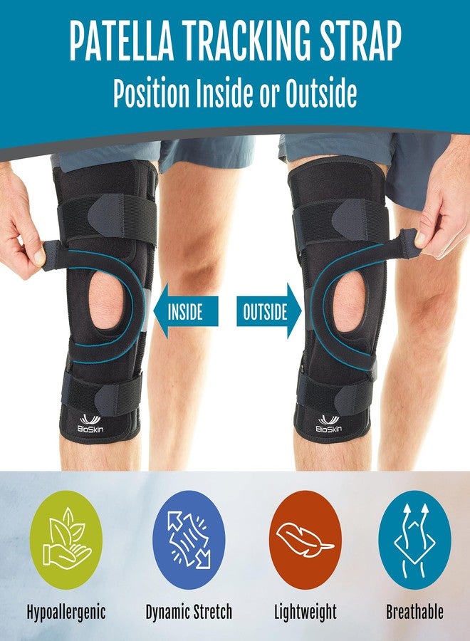 BioSkin Wraparound Patella Stabilizer Knee Brace for Patellofemoral Pain, Patella Tracking Disorders, Dislocation, and Subluxation, Left or Right Kneecap Tracking (L) - Image 4