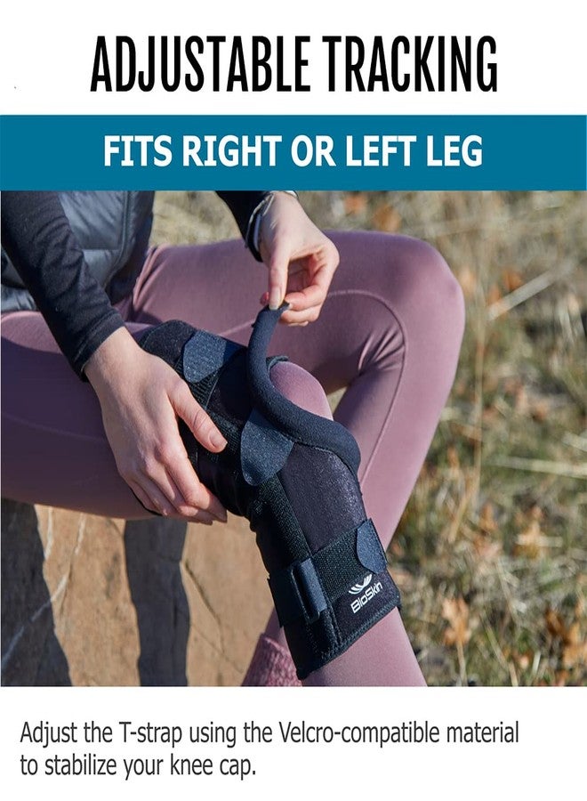 BioSkin Wraparound Patella Stabilizer Knee Brace for Patellofemoral Pain, Patella Tracking Disorders, Dislocation, and Subluxation, Left or Right Kneecap Tracking (L) - Image 2