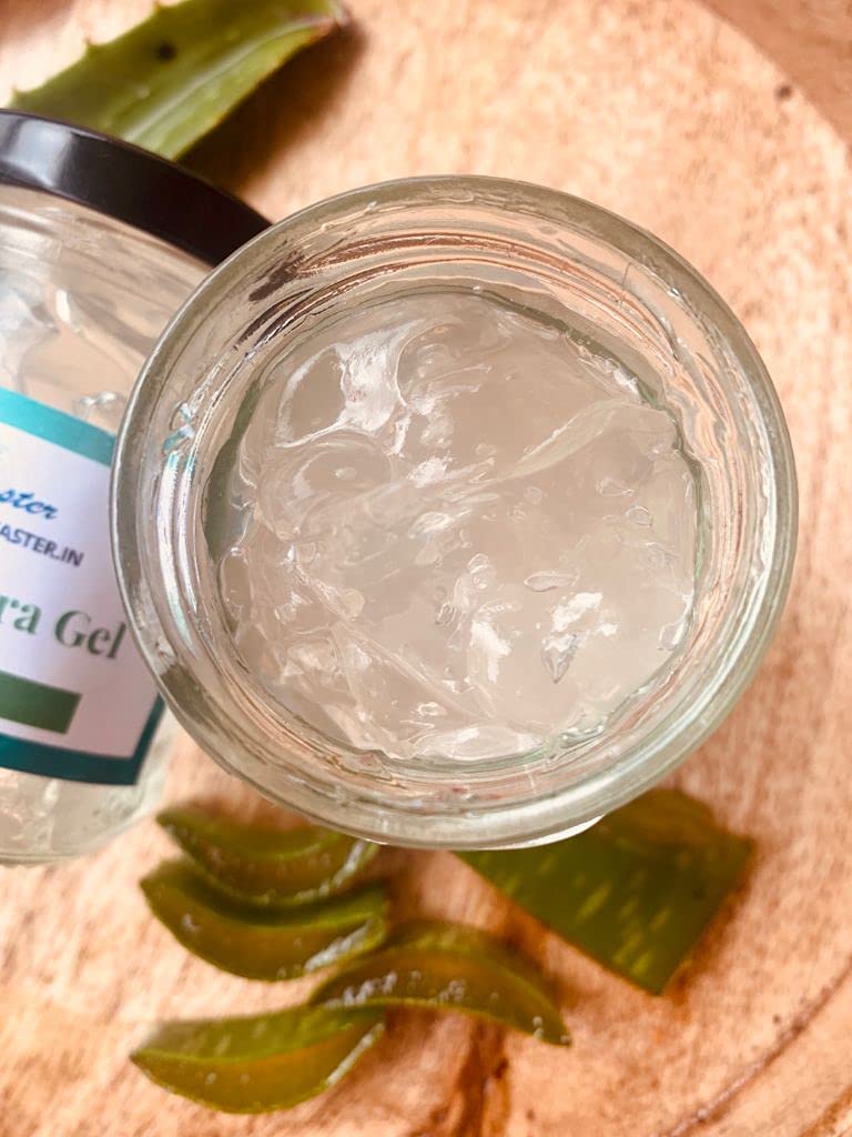 Aster Pure Aloevera Gel100 GMS  100 Pure Natural Gel  Great for Skin Face Acne Scars Hair Moisturizer  Dark Circles  No Parabens and sulphate All skin type - Image 3