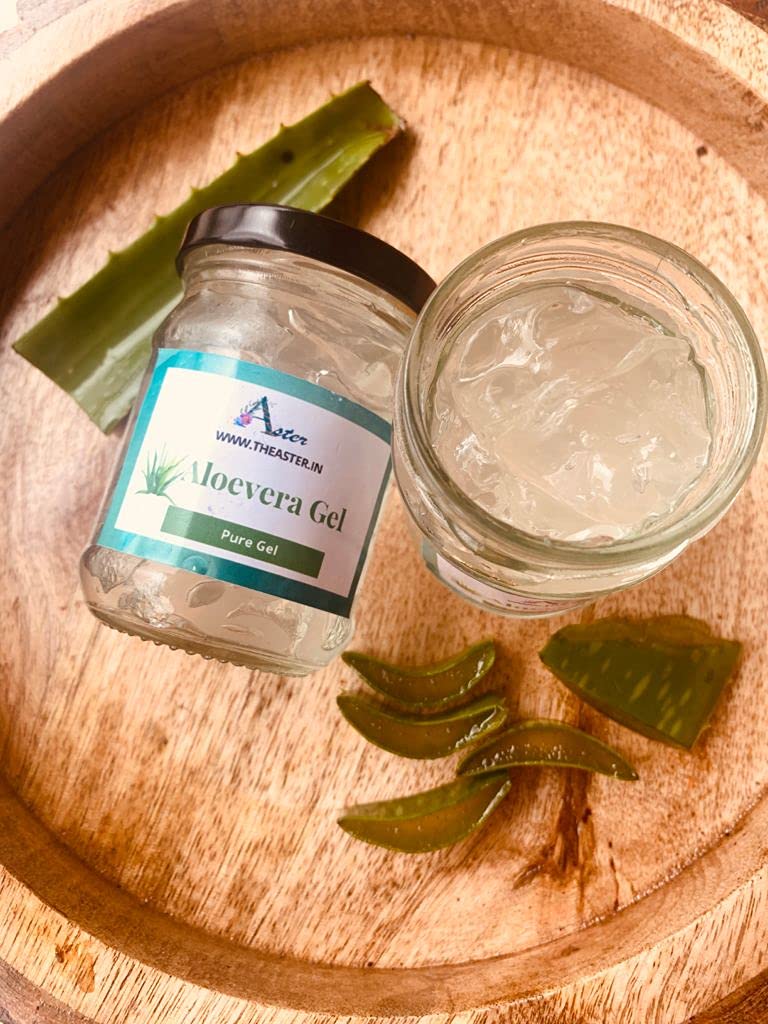 Aster Pure Aloevera Gel100 GMS  100 Pure Natural Gel  Great for Skin Face Acne Scars Hair Moisturizer  Dark Circles  No Parabens and sulphate All skin type - Image 2