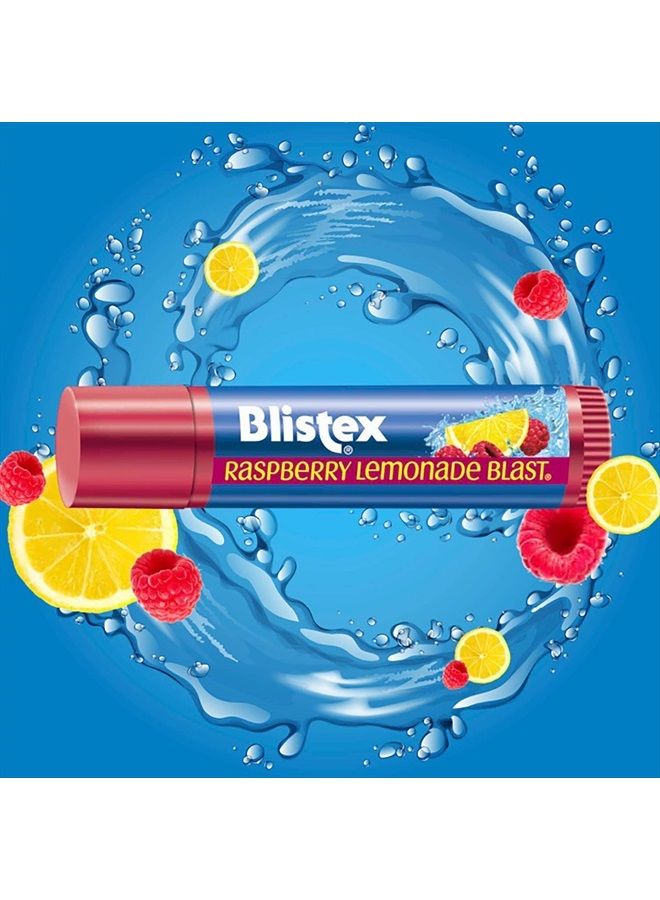Blistex Raspberry Lemonade Blast Lip Balm, , 0.15 oz. stick, Pack of 24 - Image 5
