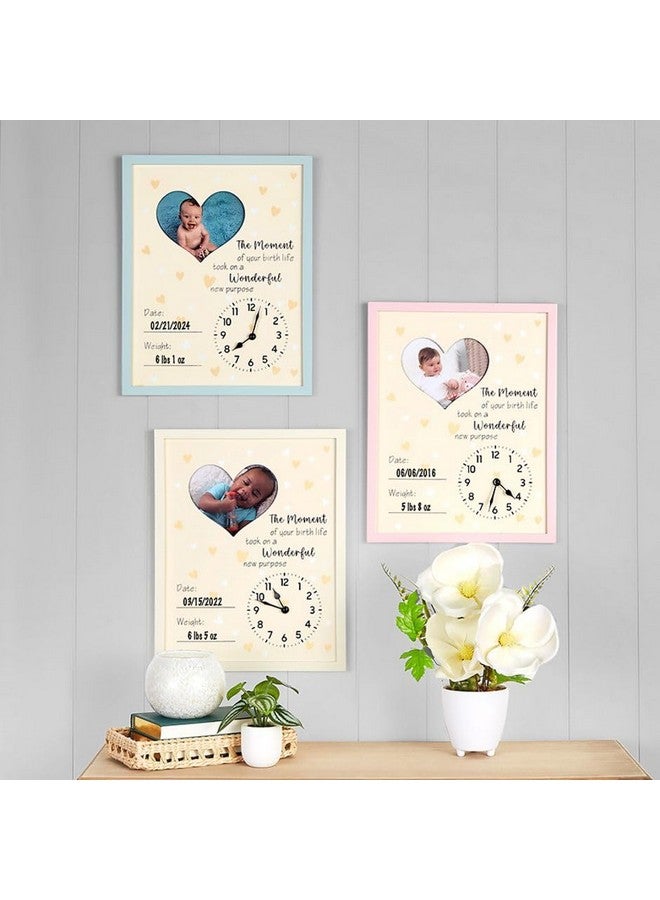 The Lakeside Collection Baby is Born Frame - Custom Newborn Keepsake - Pink - Image 3